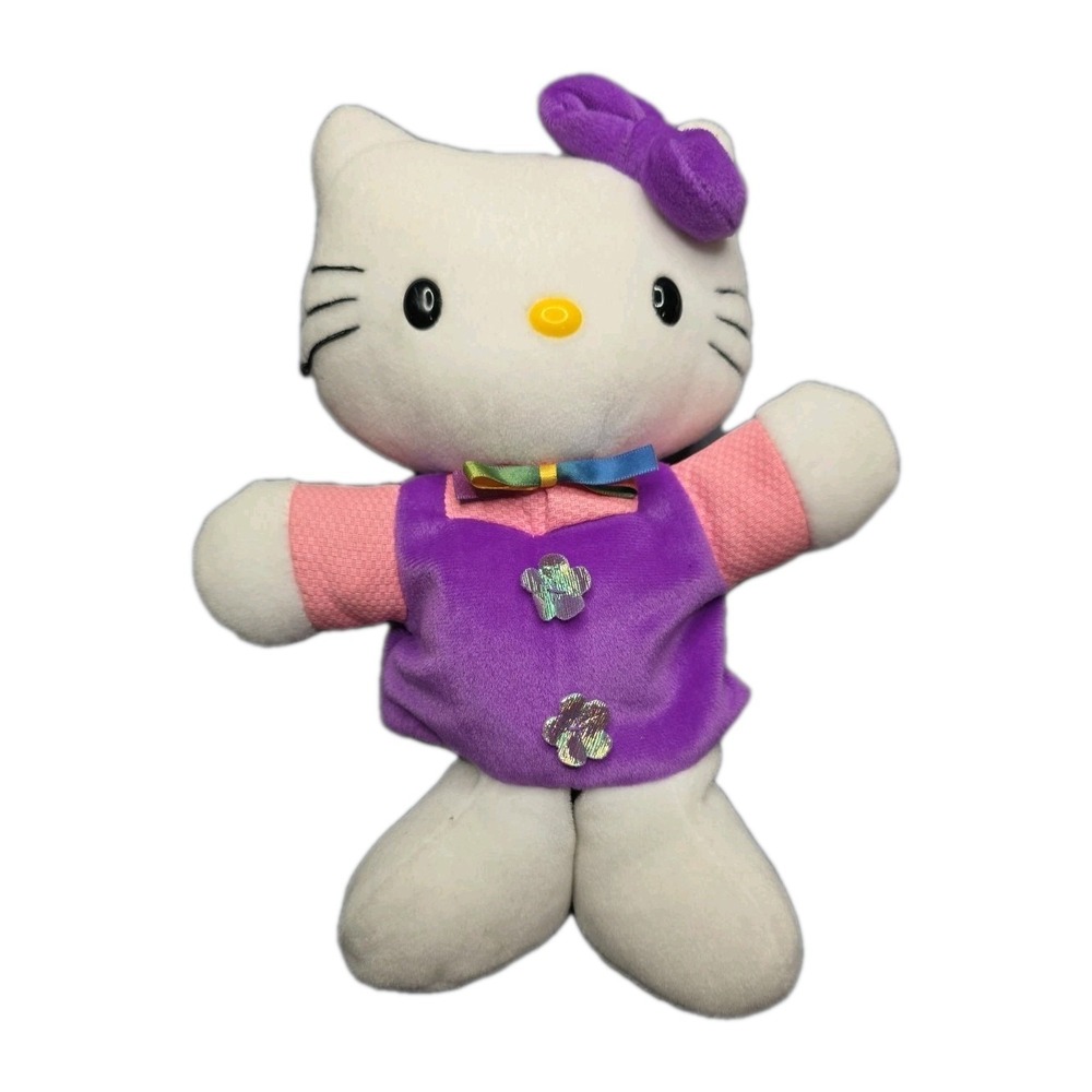 Hello Kitty Vintage Hand Puppet 11" Plush 1999 Sanrio
